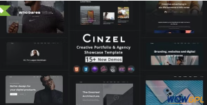 Cinzel - Creative Portfolio & Agency template