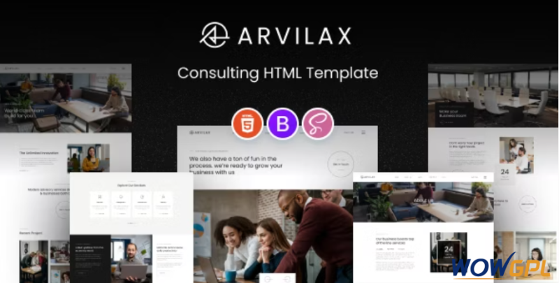Arvilax Business Consulting HTML Template