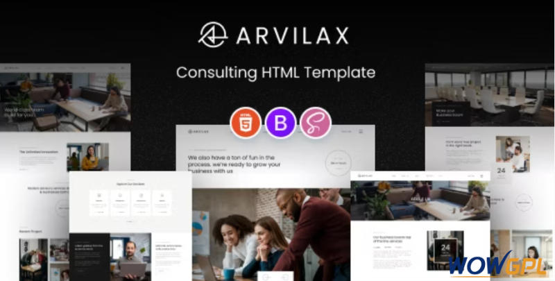 Arvilax - Business Consulting HTML Template