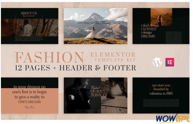 FAVAS - Elementor Template Kit - WooCommerce (Online Shop) Compatible - 12 Pages Included