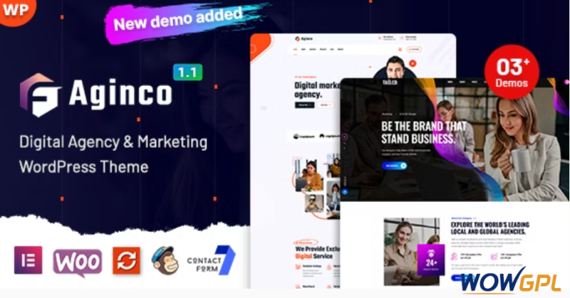 Aginco Digital Agency Template