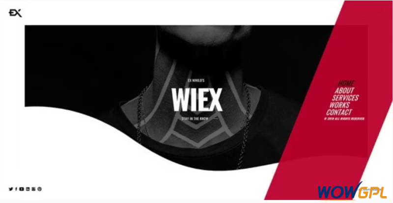 Wiex Personal Portfolio Template
