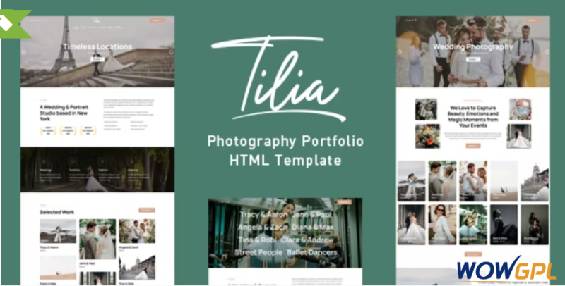 Tilia Wedding Photography Portfolio