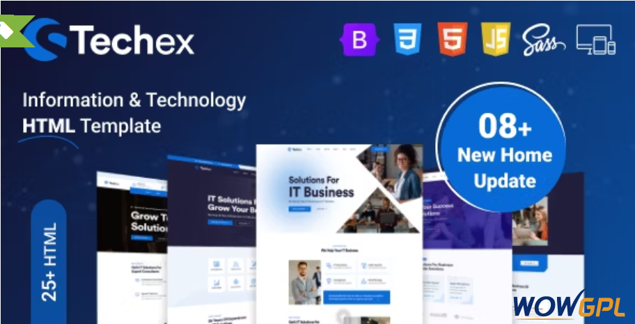 Techex Information Technology HTML Template