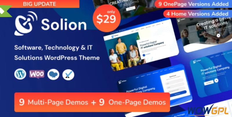 Solion IT Solutions Services WordPress