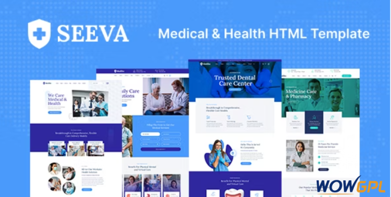 Seeva Medical Healthcare Service HTML Template
