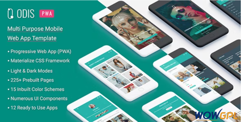Odis PWA Mobile App Progressive Web App