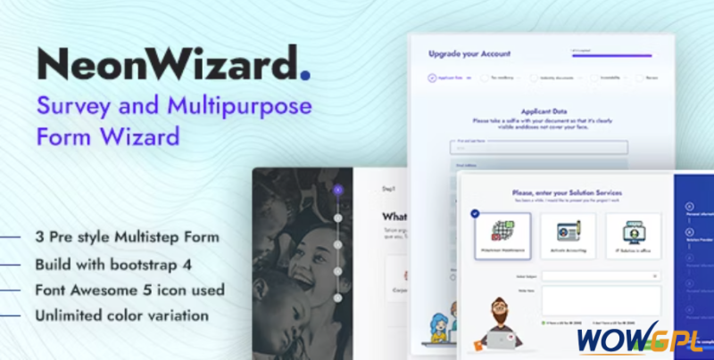 NeonWizard Questionnaire Multistep Form Wizard