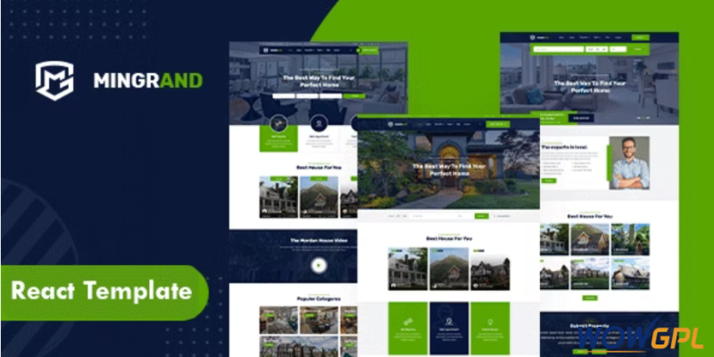 Mingrand Real Estate React Template