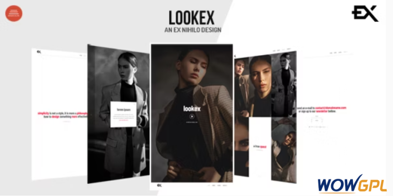 Lookex Creative Portfolio Template