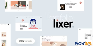 Lixer - Creative Portfolio HTML Template