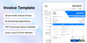 Invoma - Invoice HTML Template
