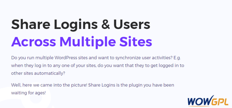 Share Logins Pro