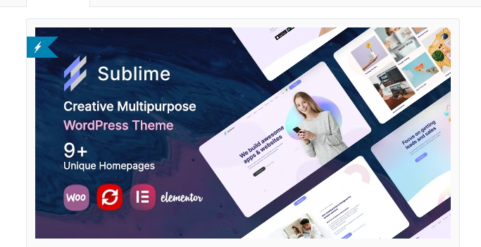 Sublime | Creative Multipurpose WordPress Theme 1.12 1 Sublime | Creative Multipurpose WordPress Theme 1.12