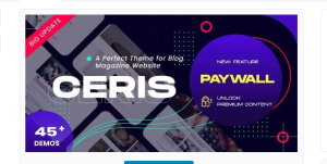 Ceris – Ecommerce Magazine WordPress Theme 5.5