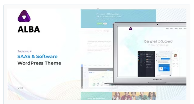 Alba - Startup/Software WordPress Theme 1.0 1 Alba - Startup/Software WordPress Theme 1.0
