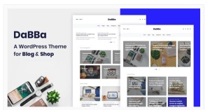 Dabba – A WordPress Theme For Blog & Shop  1.0.7