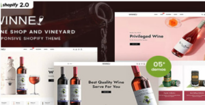 Winne - Wine & Winery Responsive Shopify 2.0 Theme