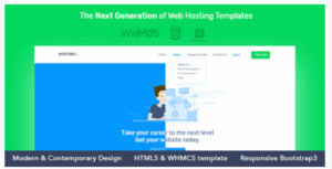 Hostino WHMCS Web Hosting Template