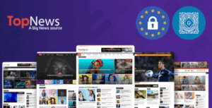 TopNews – News Magazine Newspaper Blog Viral & Buzz WordPress Theme 3.3.4