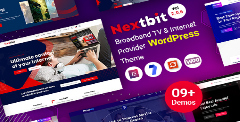 Nextbit - TV & Internet WordPress Theme 2.1.5