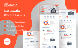 Data Science Analytics & Machine Learning WordPress Theme
