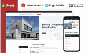 Axria - Real Estate Agency Shopify Theme