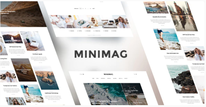 MINIMAG - Magazine & Blog HTML Template