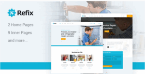 Refix - Fridge & Freezer Repair Company HTML Template