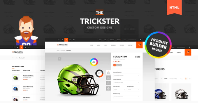 The Trickster - Multipurpose HTML Product Builder and Shop