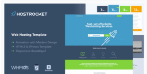 Hostrocket WHMCS & HTML Template