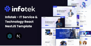 Infotek - IT Service & Technology React NextJS Template