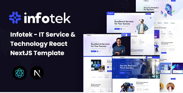 Infotek - IT Service & Technology React NextJS Template