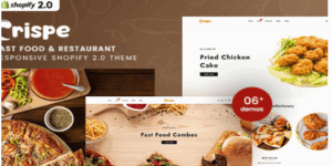Crispe - Fast Food & Restaurant Shopify 2.0 Theme
