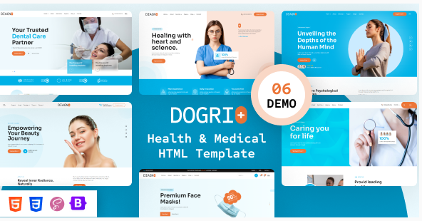 Dogri - Health & Medical Service HTML Template