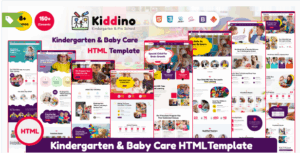 Kiddino - Kids, Children, School & Kindergarten HTML Template