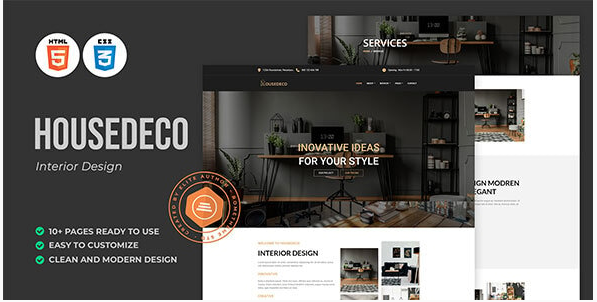 Housedeco - Interior Design HTML Template