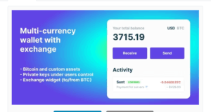 Bitcoin, Ethereum, ERC20 crypto wallets with exchange 1.1.1532
