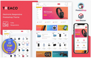 Treaco - Electronic Multipurpose Store PrestaShop Theme 1.0