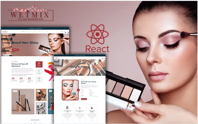 Wetmix - Beauty and Cosmectic Shop React Template