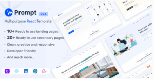 Prompt - Modern & Multipurpose React Template