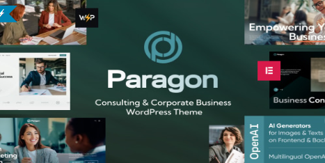Paragon - Consulting & Corporate Business WordPress Theme