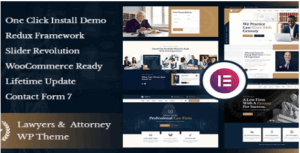 Ukilo - Law & Lawyer WordPress Theme 1.0