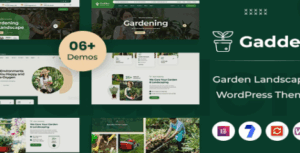 Gadden - Garden Landscaper WordPress Theme 1.0