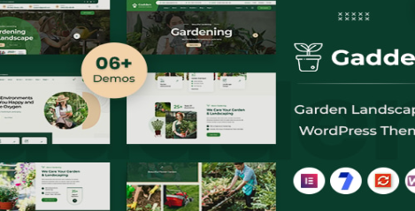 Gadden - Garden Landscaper WordPress Theme 1.0