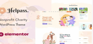 Helpass - Charity WordPress Theme  1.0.1