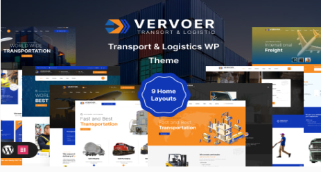 Vervoer - Logistics WordPress Theme  1.0