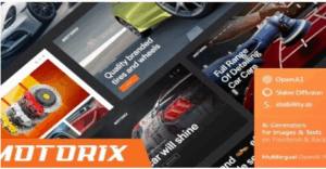Motorix — Car Repair Auto Garage WordPress Theme 1.2