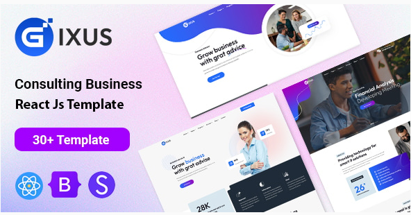 Gixus - Consulting Business React Template