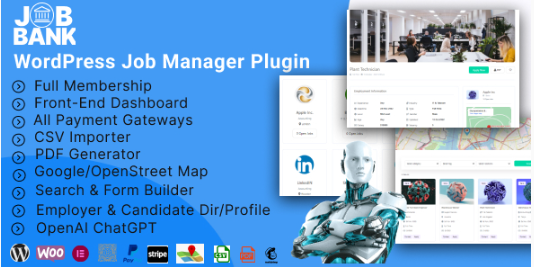 JobBank - WordPress Job manager plugin 1.2.2